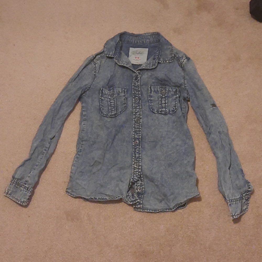 Denim blouse